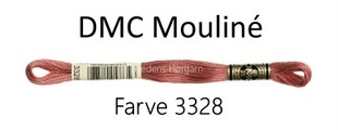 DMC Mouline Amagergarn farve 3328